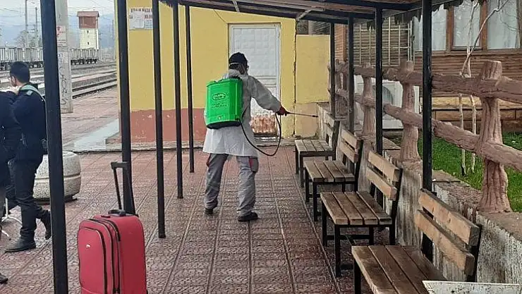 Gölbaşı'nda dezenfekte çalışmaları sürüyor