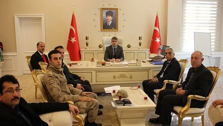 Gösteri yürüyüş yerlerini belirleme toplantısı düzenlendi