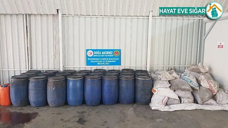 Gümrük Muhafaza ekipleri İskenderun'da 668 litre sahte içki ele geçirdi