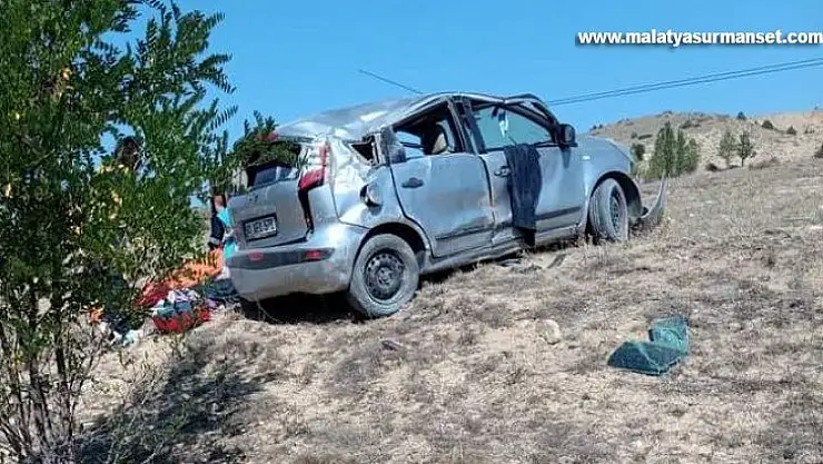 Gümüşhane'de trafik kazası: 1 ölü, 4 yaralı