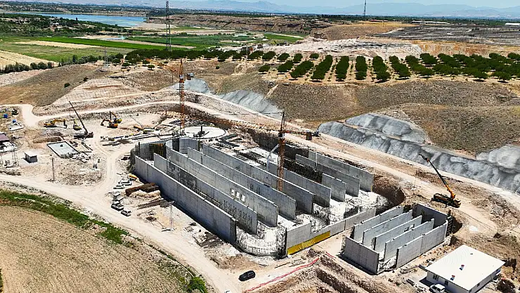 Günde 30 Bin Ton Su Arıtacak Tesis Yükseliyor!