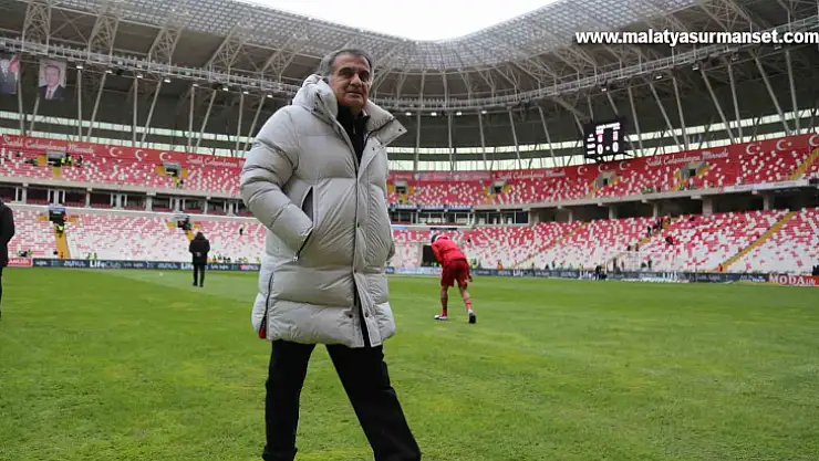 Güneş ve Çalımbay, maçtan önce zemini inceledi