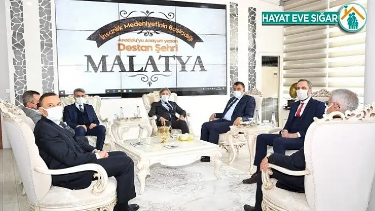 Gürkan, Bakan Yardımcısı Demircan'ı ağırladı