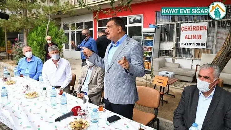 Gürkan'dan hizmet vurgusu