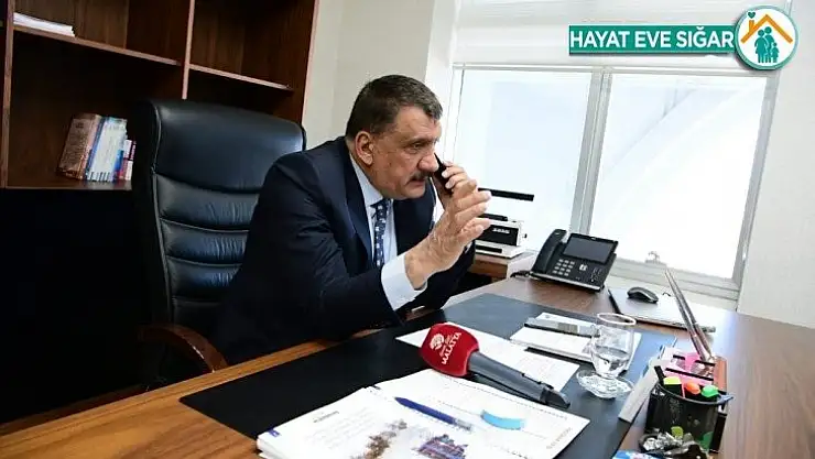 Gürkan hizmetlerini anlattı