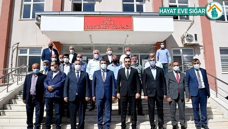 Gürkan, Kale Kaymakamı'nı ziyaret etti