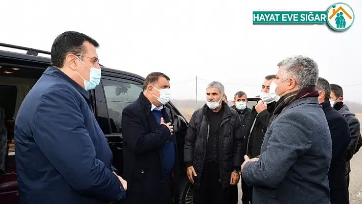 Gürkan ve Tüfenkci Ören mahallesindeki çalışmaları inceledi