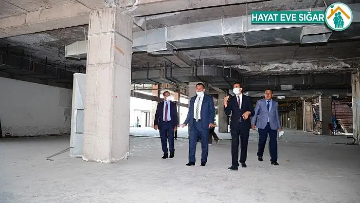 Gürkan, Yimpaş binasında incelemelerde bulundu