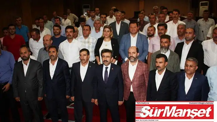 Güvenlik korucuları ve şehit ailelerinden kayyuma destek