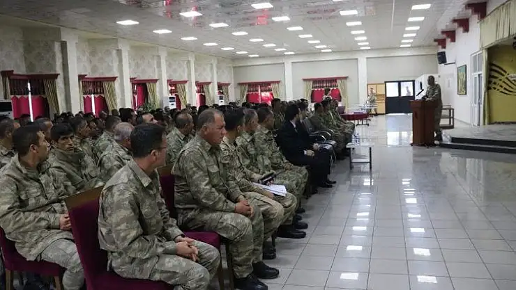Güvenlik korucularına yönelik seminer verildi
