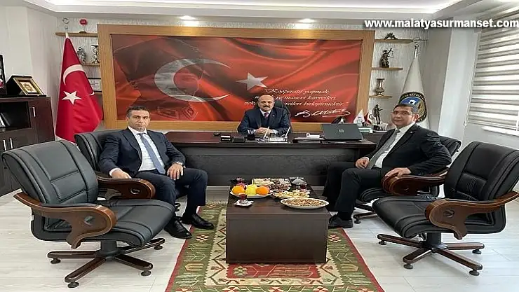 Halkbank Bölge Koordinatörü Koramaz'dan TESKOMB Bölge Başkanı Bayram'a Ziyaret