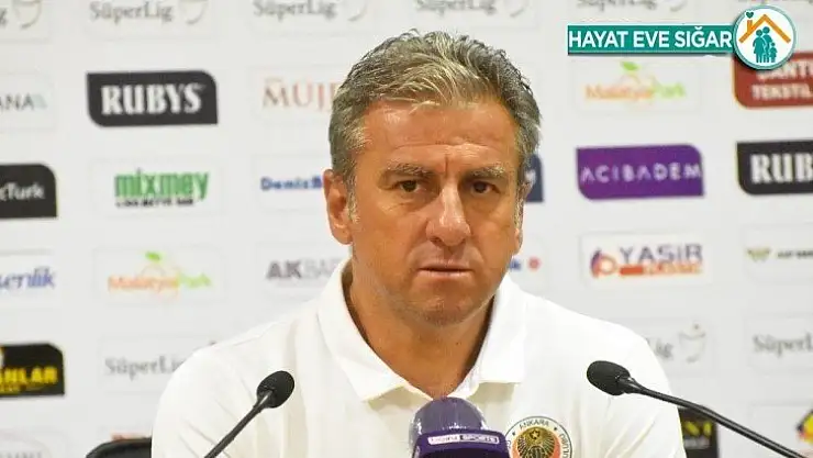 Hamza Hamzaoğlu: 'Maçın hakkı beraberlikti'