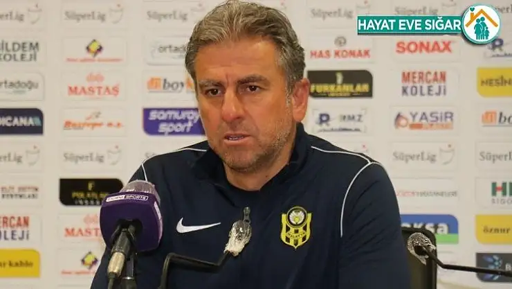 Hamza Hamzaoğlu Talihsiz bir mağlubiyet aldık