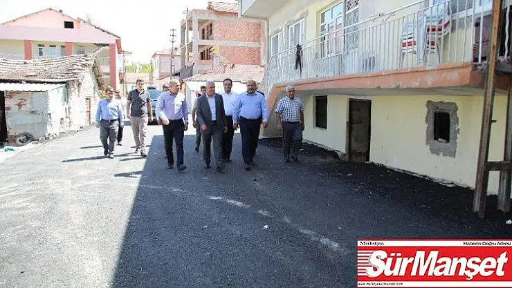 Hanımınçiftliği sıcak asfalta kavuştu