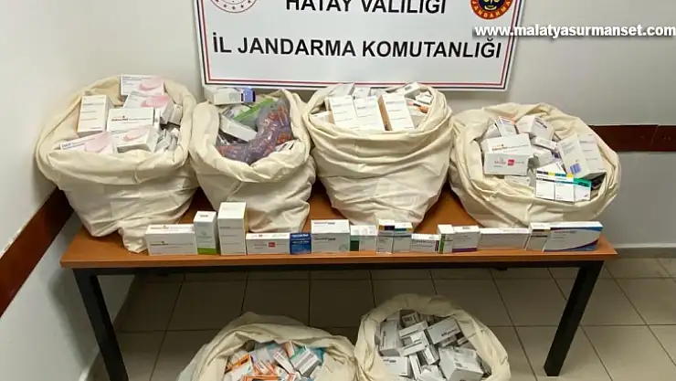 Hatay'da 3 milyon liralık kaçak ilaç ele geçirildi