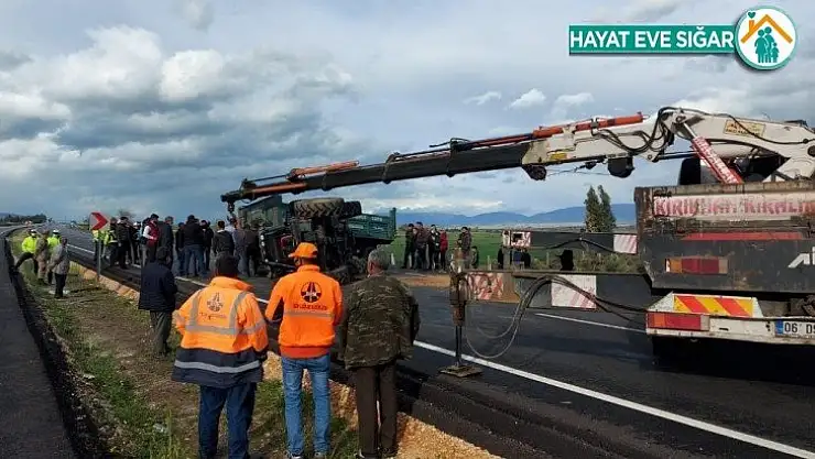 Hatay'da traktörü devrildi: 1 yaralı