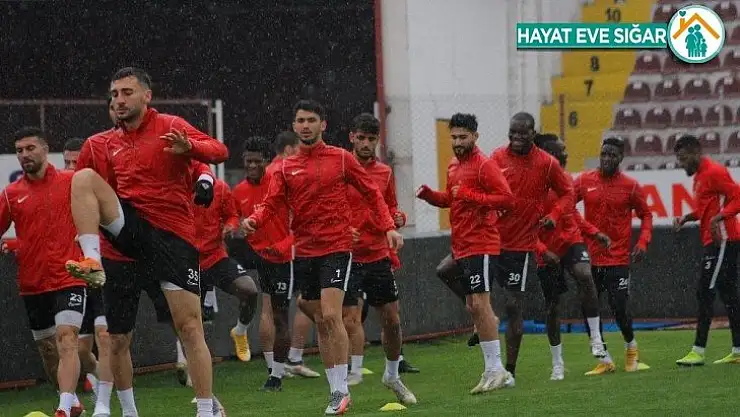 Hatayspor, Denizlispor maçının hazırlıklarını tamamladı