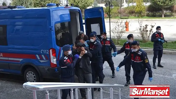 Hayvan hırsızları adliyeye sevk edildi