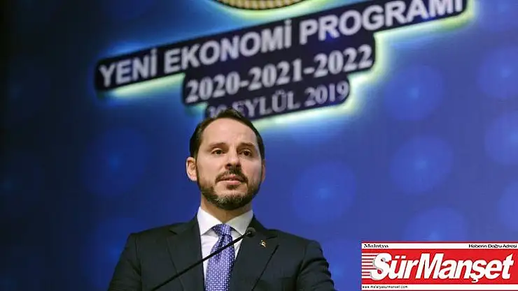 Hazine ve Maliye Bakanı Berat Albayrak: '2020-2021-2022 Yeni Ekonomi Programı'yla birlikte değişim başlıyor.'
