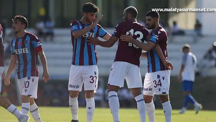 Hazırlık maçı: MTK Budapeşte: 1 - Trabzonspor: 2