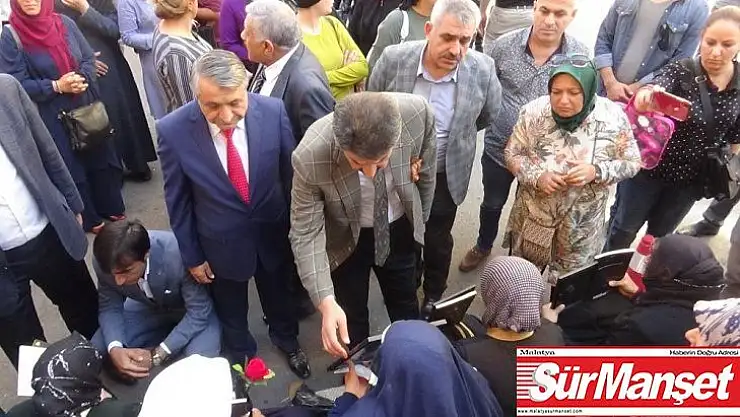 HDP önünde eylem yapan ailelere bir destek de Şırnak'tan