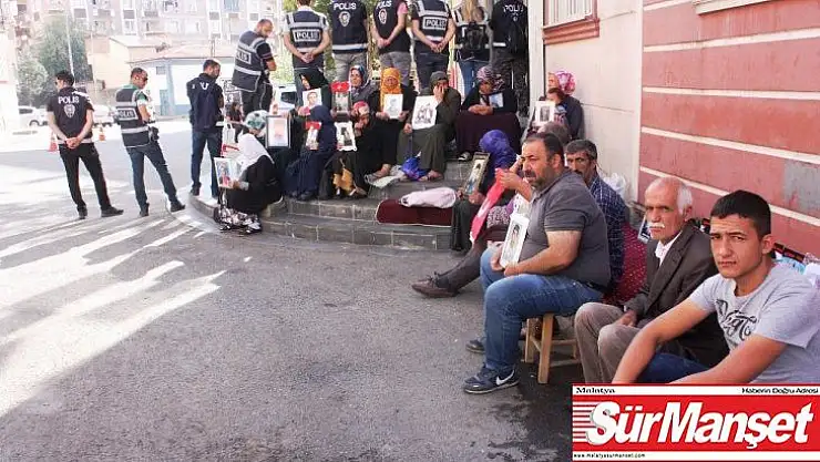 HDP önündeki ailelerin evlat nöbeti 34'üncü gününde