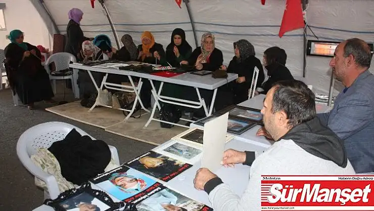HDP önündeki ailelerin evlat nöbeti 63'üncü gününde