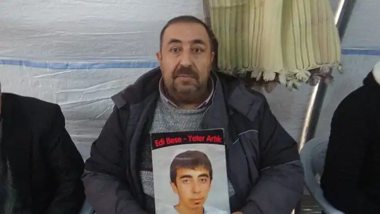 HDP önündeki ailelerin evlat nöbeti 96'ncı gününde