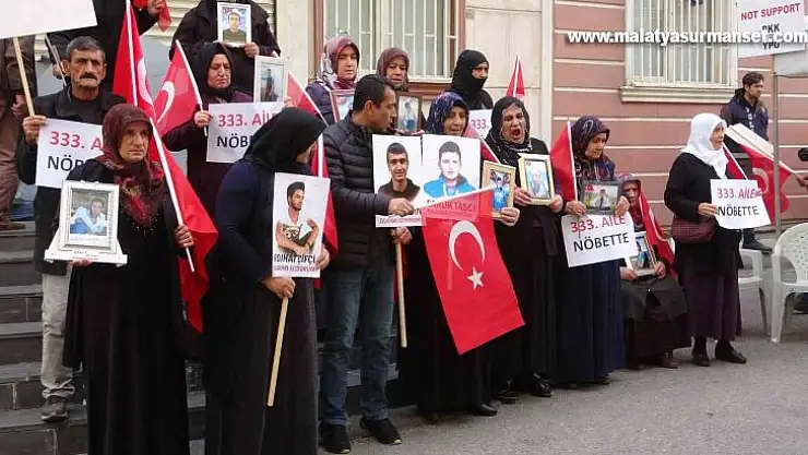 HDP ve PKK'dan hesap soran aile sayısı 333'e yükseldi