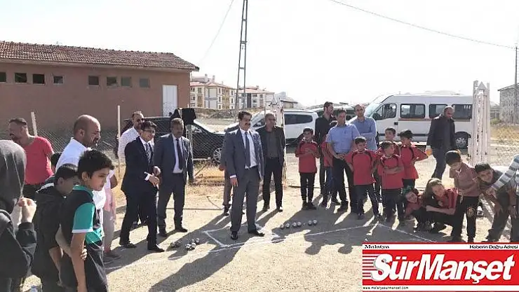 Hekimhan'da Bocce turnuvası yapıldı