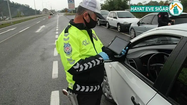 Hız sınırını aşanlara ceza yağdı