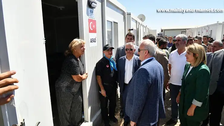 İçişleri Bakan Yardımcısı Karaloğlu, Malatya'da incelemelerde bulundu