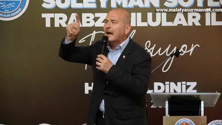 İçişleri Bakanı Soylu: Batı'yı ilk kez  Recep Tayyip Erdoğan ile beraber yakaladık