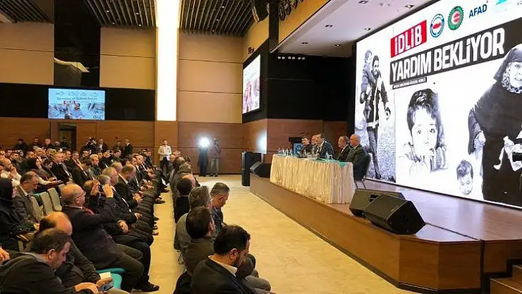 İdlib'e yardım için kampanya başlatıldı