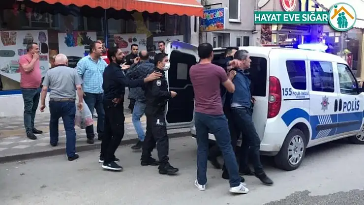İftar vakti çıkan kavgada silah patladı