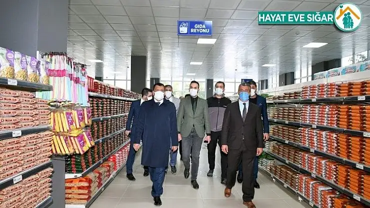 İhtiyaç sahipleriyle hayırseverler bu çarşıda buluşacak