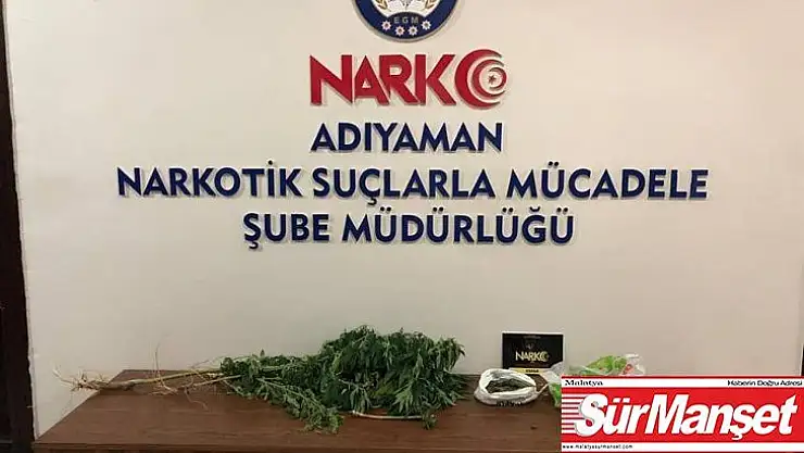 İkamette uyuşturucu ve hint keneviri ele geçirildi