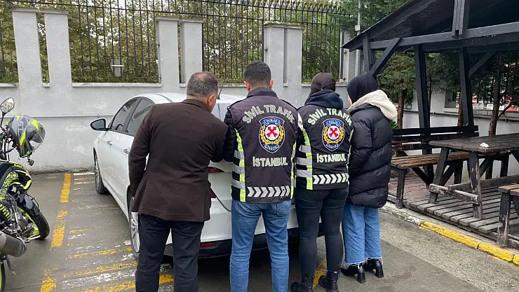 İki sürücünün yol verme kavgası karakolda bitti