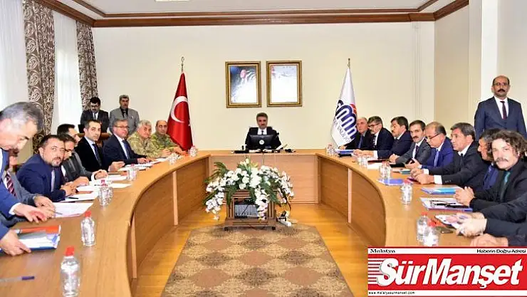 İl Afet ve Acil Durum Koordinasyon Kurulu toplantısı yapıldı