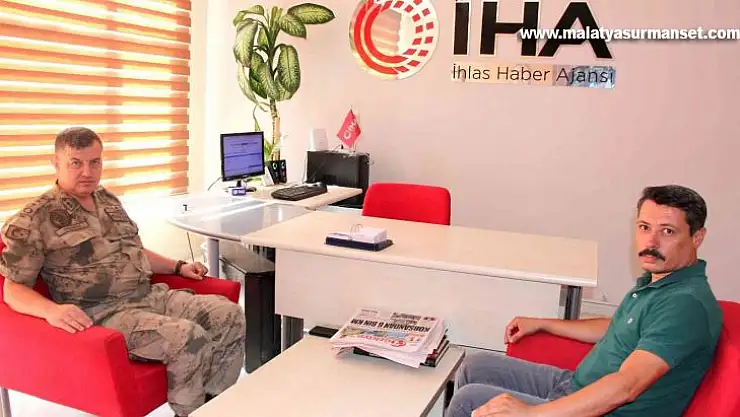 İl Jandarma Komutanı Erbakıcı, İHA'nın acısını paylaştı