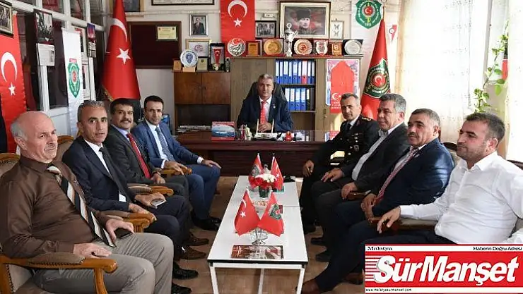 İl protokolü gazilerle bir araya geldi