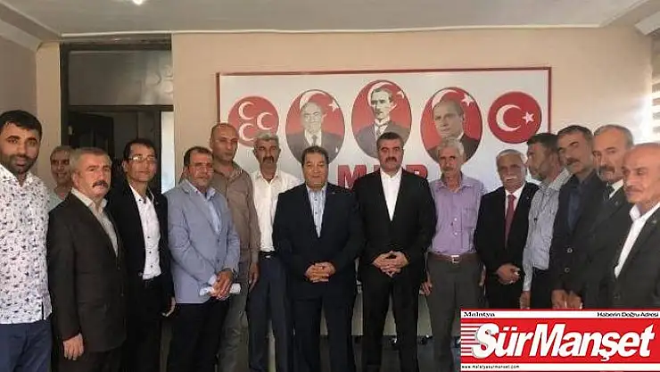 İlçe Başkanlarından Avşar'a destek açıklaması