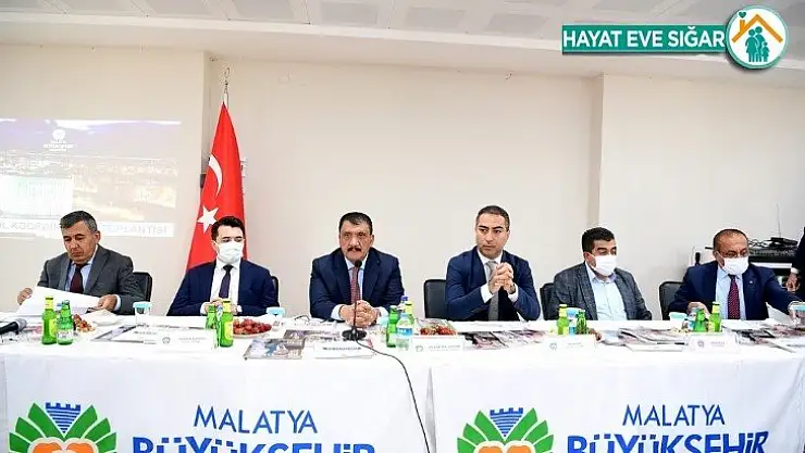 İlçe koordinasyon toplantılarının 12. durağı Doğanyol oldu