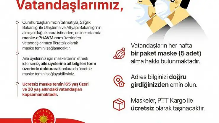 İletişim Başkanı Altun: '20-65 yaş arası vatandaşlarımıza maske dağıtılacaktır'
