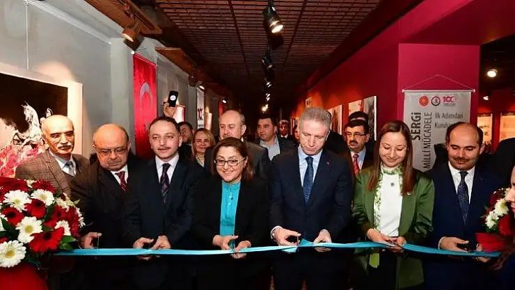 İlk Adımdan Kuruluşa Milli Mücadele Sergisi Gaziantep'te