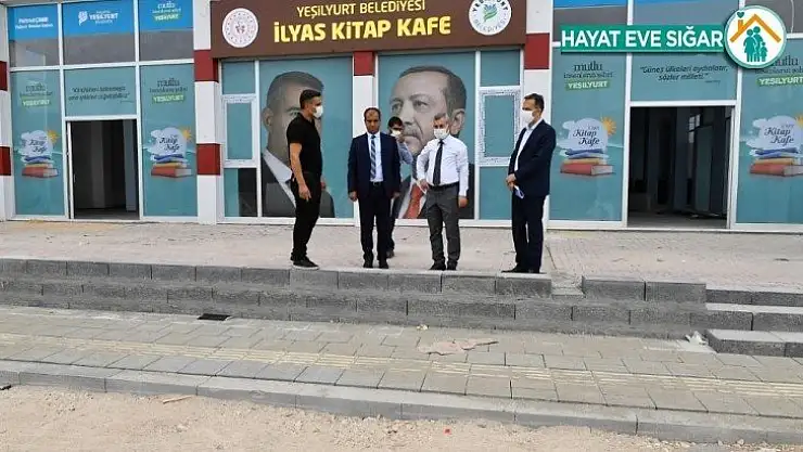 İlyas Mahallesi kitap kafe projesinde sona yaklaşıldı