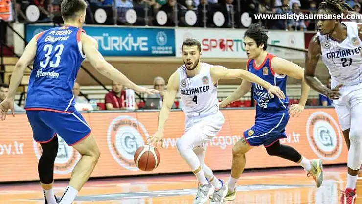İNG Basketbol Süper Ligi: Gaziantep Basketbol: 78 - Anadolu Efes: 69