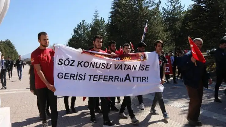 İnönü Üniversitesi'nde 'Bahar Kalkanı' operasyonuna destek