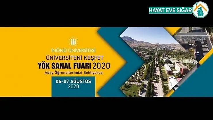 İnönü Üniversitesi YÖK Sanal Fuarı'nda olacak