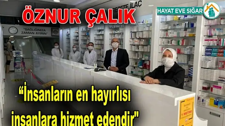 'İnsanların en hayırlısı insanlara hizmet edendir'